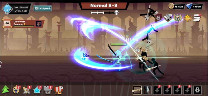 Stickman vs Monster: Idle RPG screenshot 3 - screenshot