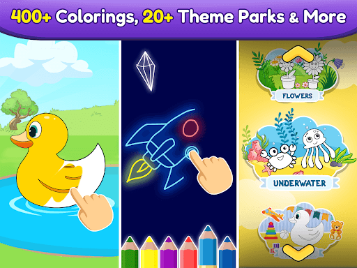 Coloring games for kids: 2-5 y screenshot 1 - screenshot