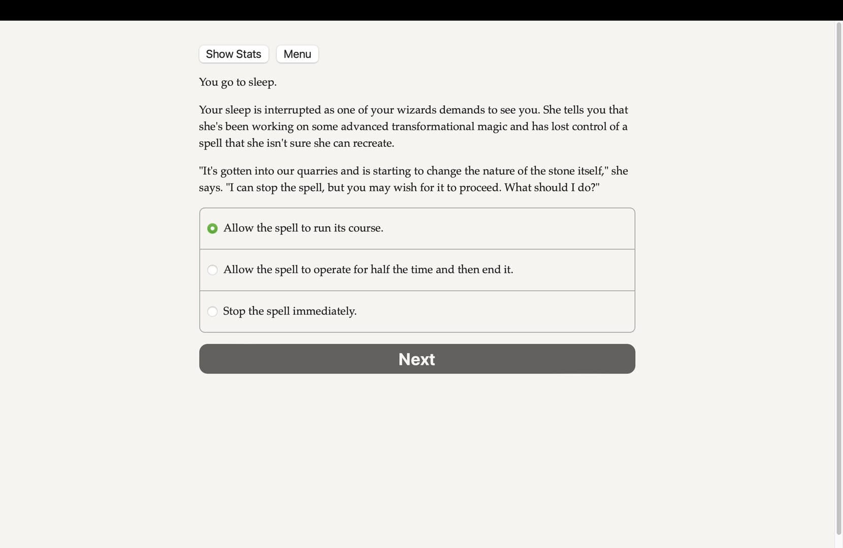 Null - screenshot