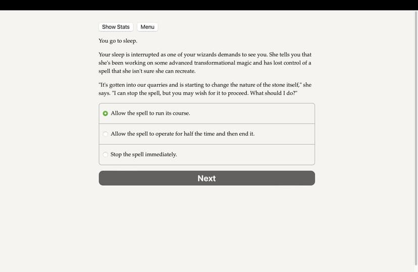 Null - screenshot