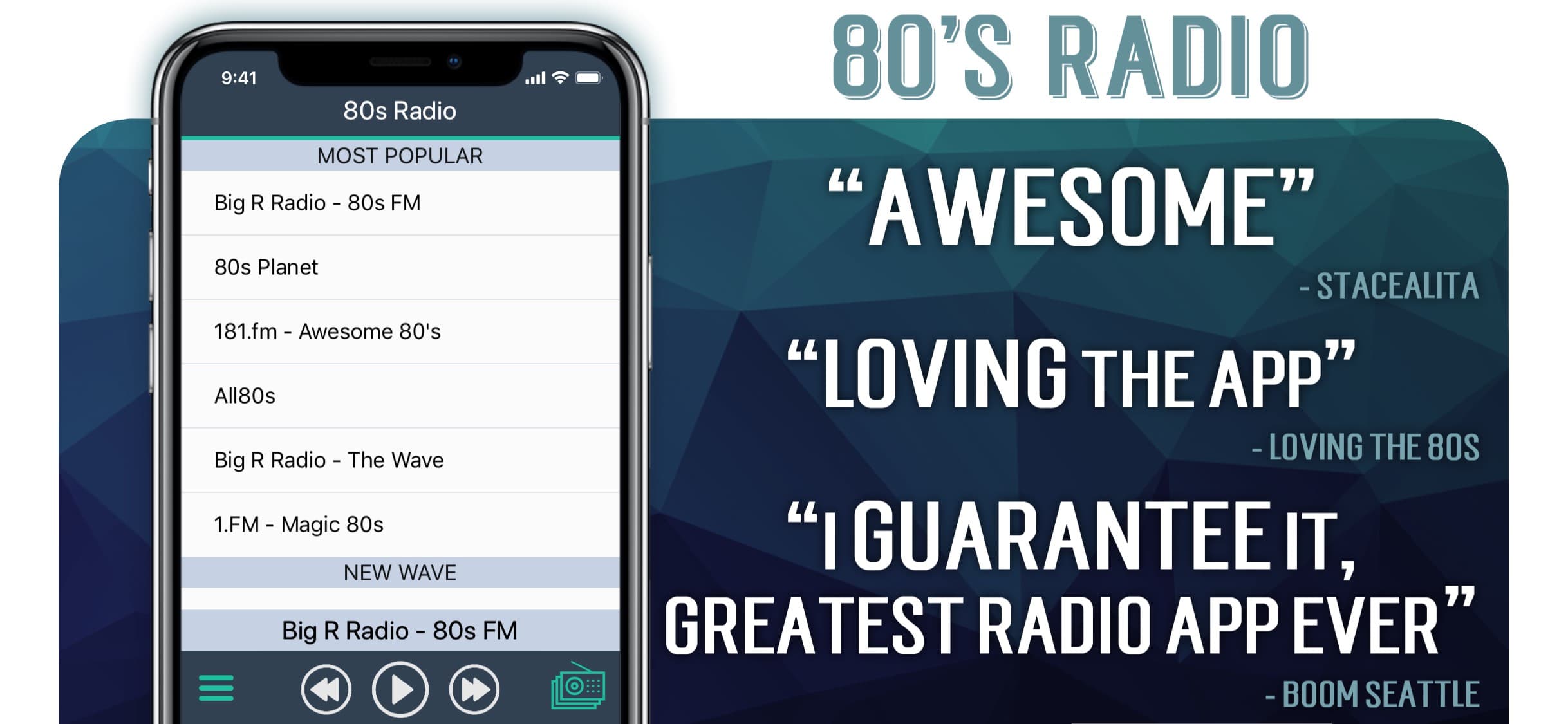 80s Radio+ screenshot 2 - screenshot
