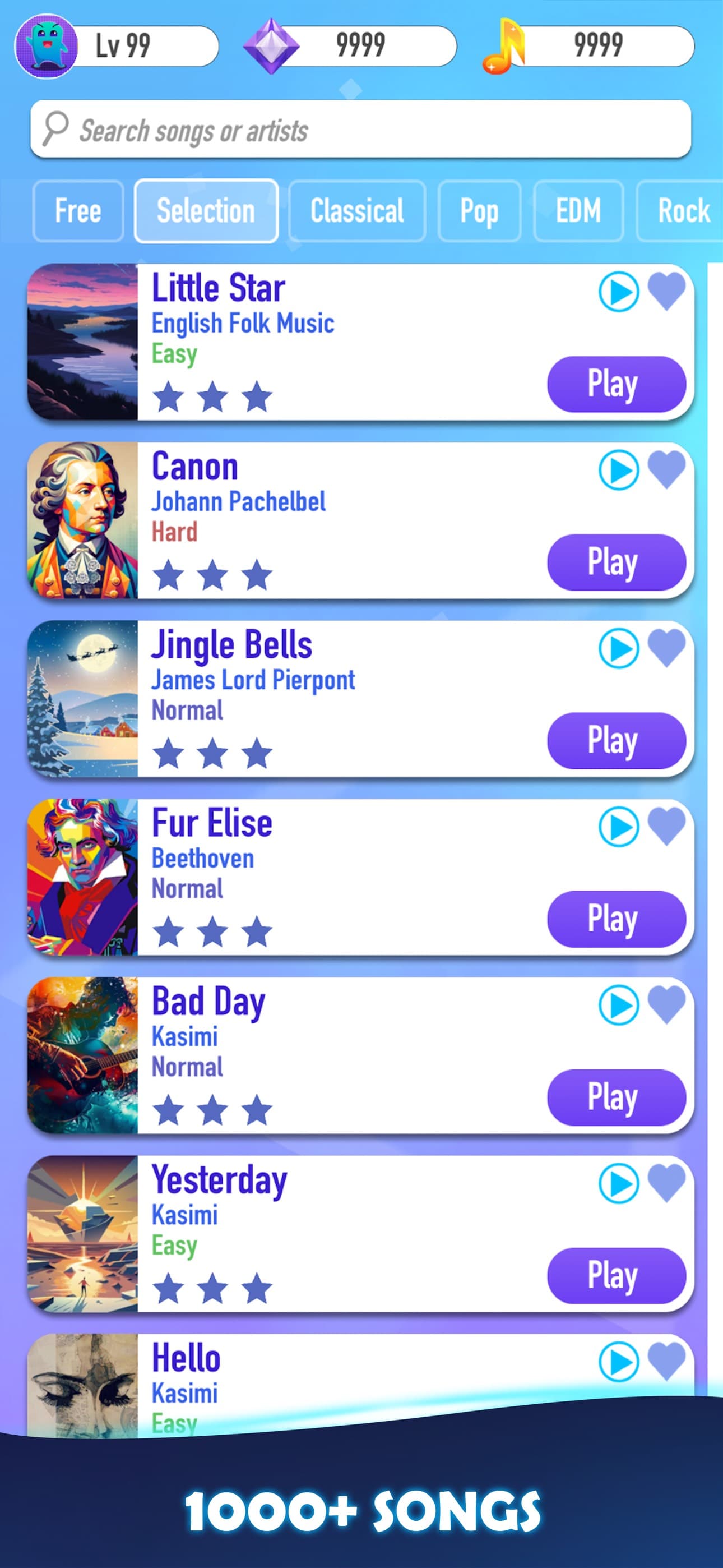 Music Tiles 2 - Fun Piano Game screenshot 3 - screenshot