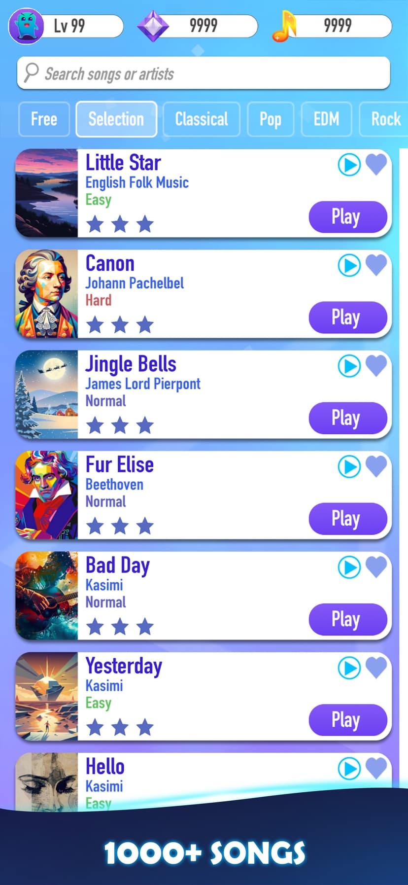 Music Tiles 2 - Fun Piano Game screenshot 3 - screenshot