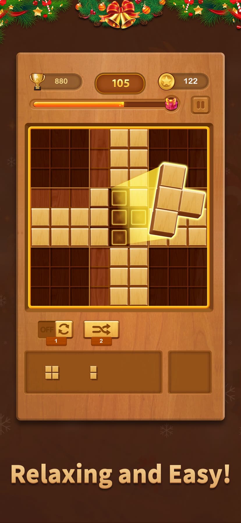 Wood Block Puzzle - Block Game screenshot 1 - screenshot
