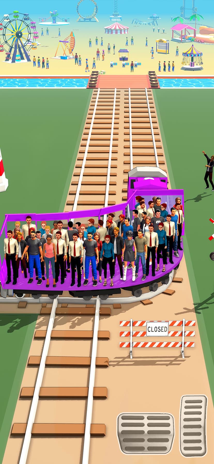 Passenger Express Train Game screenshot 4 - screenshot