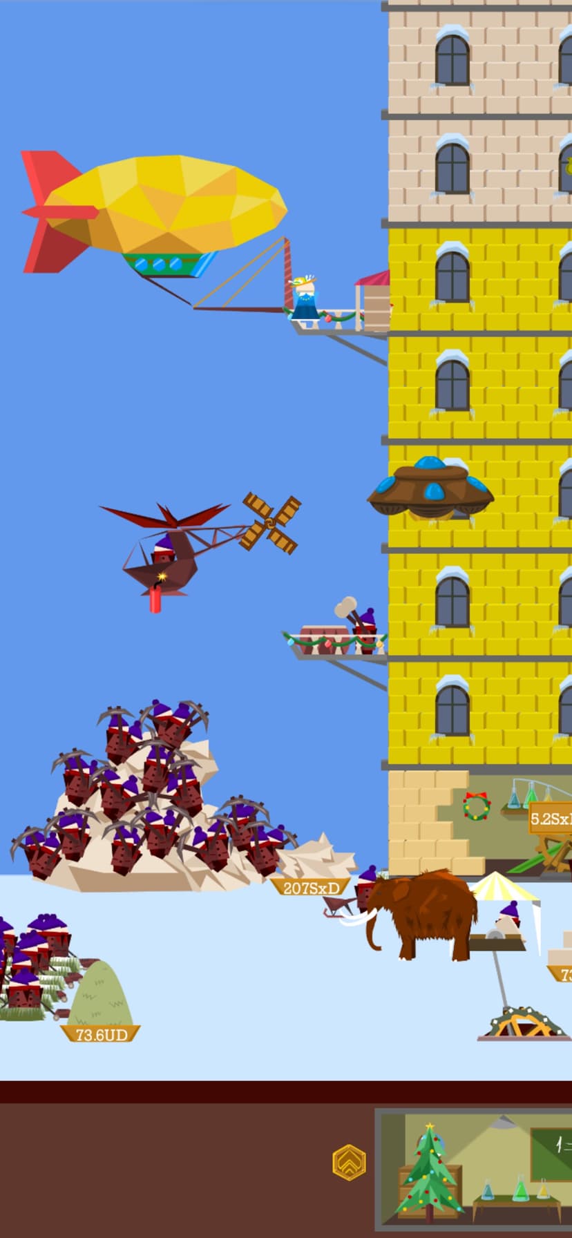 Idle Tower Builder: Miner City screenshot 1 - screenshot