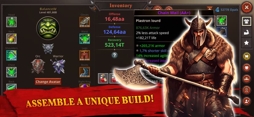 Nordicandia: Semi Idle RPG screenshot 4 - screenshot