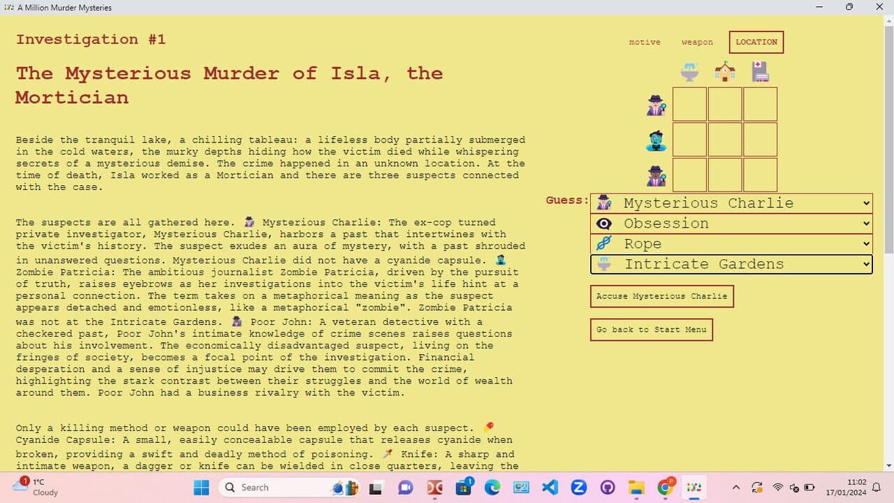 Null - screenshot
