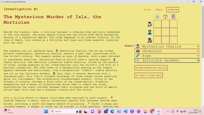 Null - screenshot