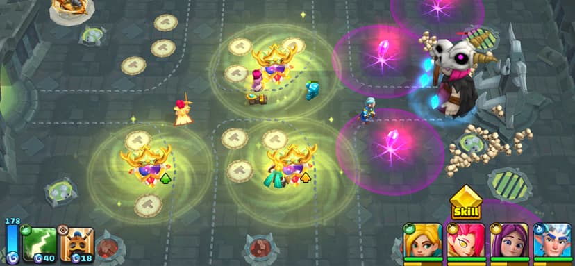 Wild Sky TD:Tower Defense Coop screenshot 3 - screenshot