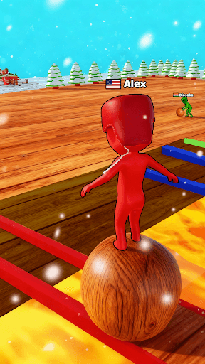 Snow Race 3D™: Fun Racing screenshot 1 - screenshot