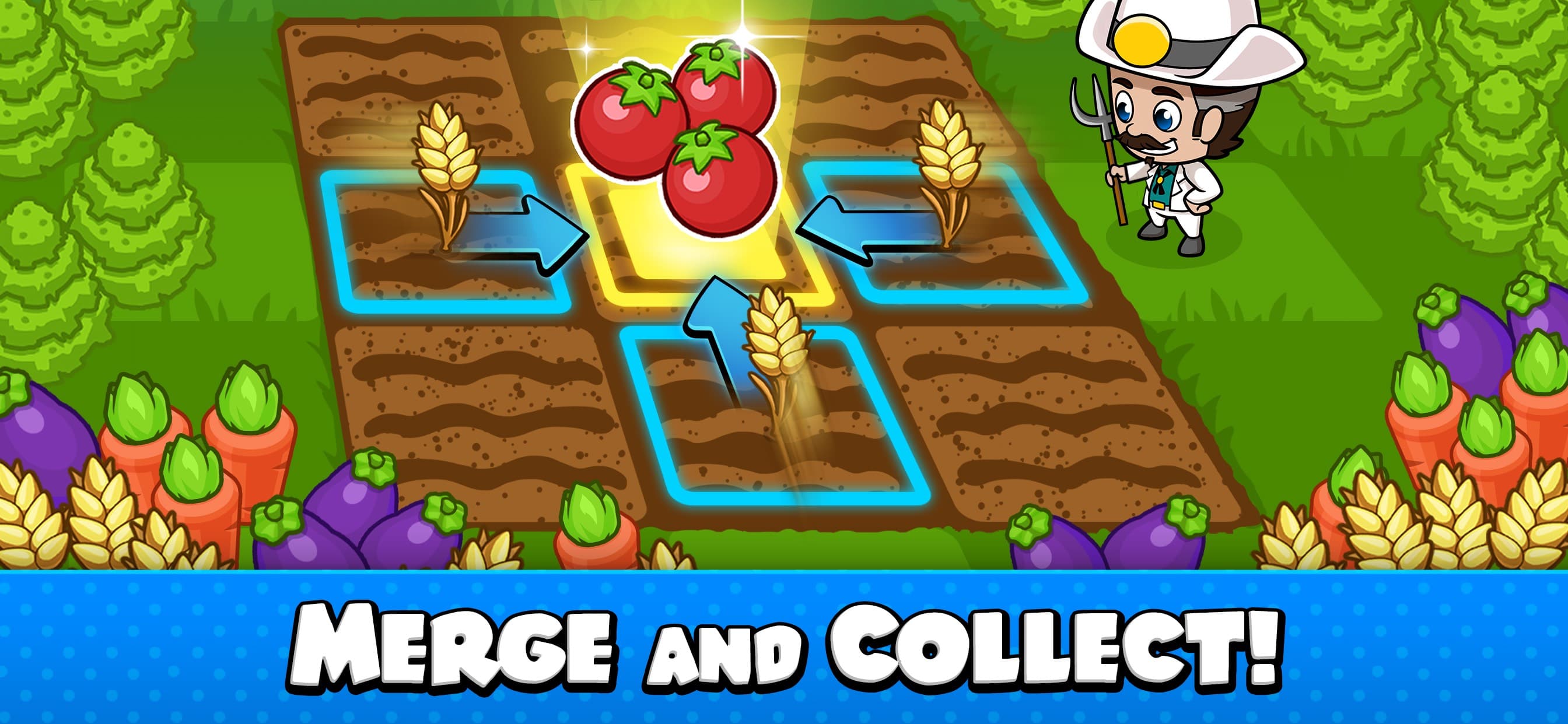 Idle Farm Tycoon - Merge Game screenshot 1 - screenshot