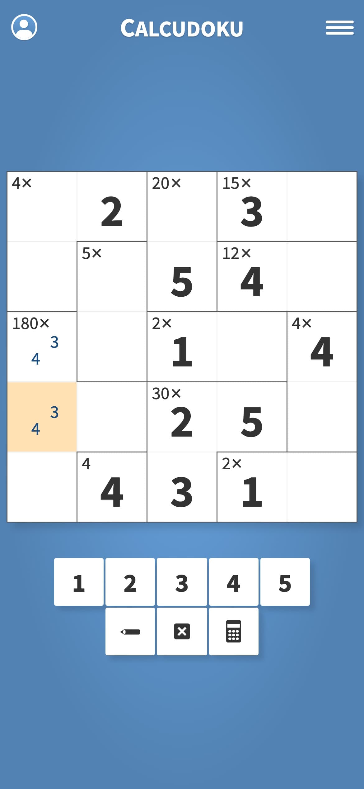 Calcudoku · Sudoku-like Puzzle screenshot 2 - screenshot