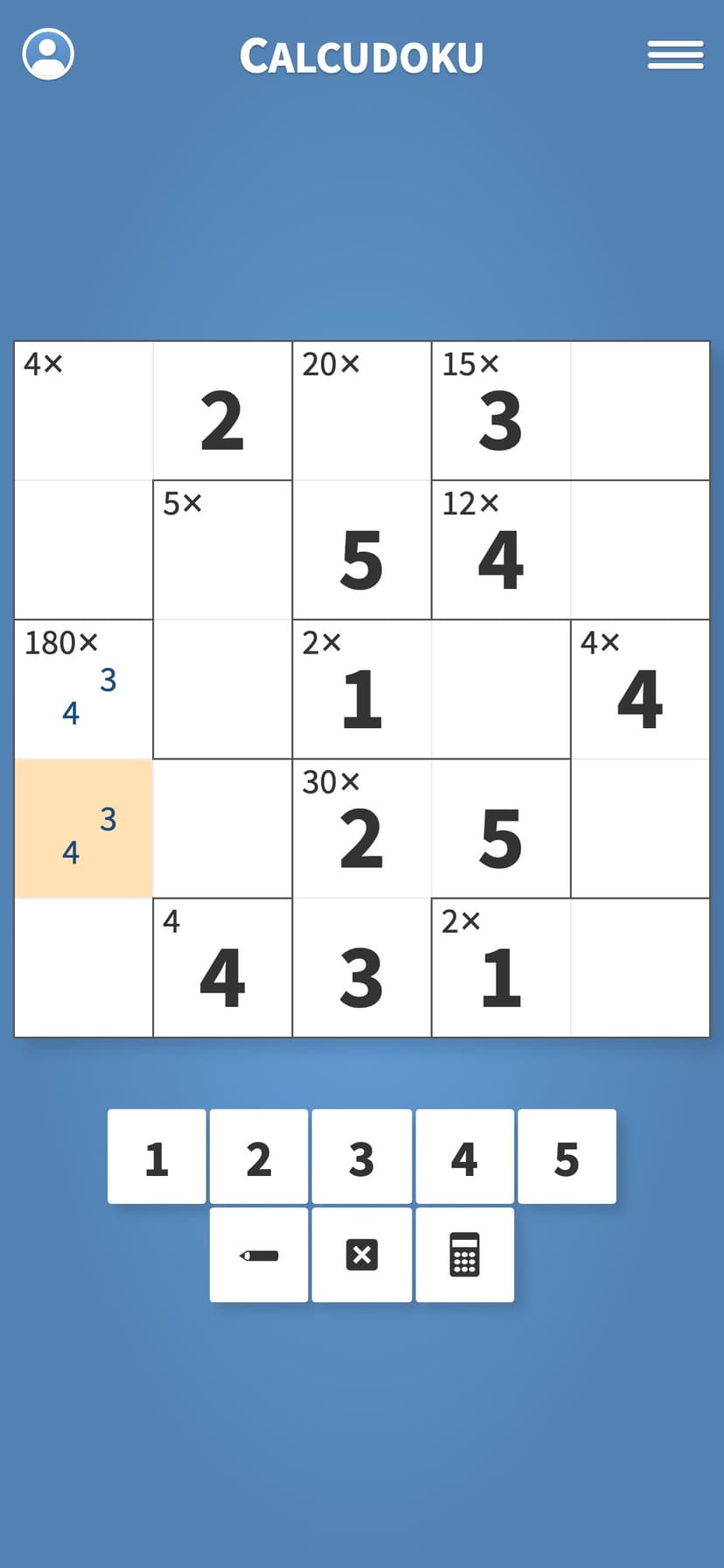 Calcudoku · Sudoku-like Puzzle screenshot 2 - screenshot
