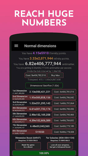 Antimatter Dimensions screenshot 1 - screenshot