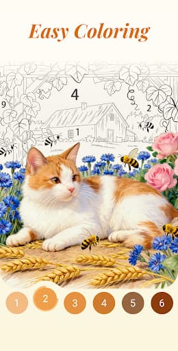 Easy Color: Color by Number screenshot 3 - screenshot