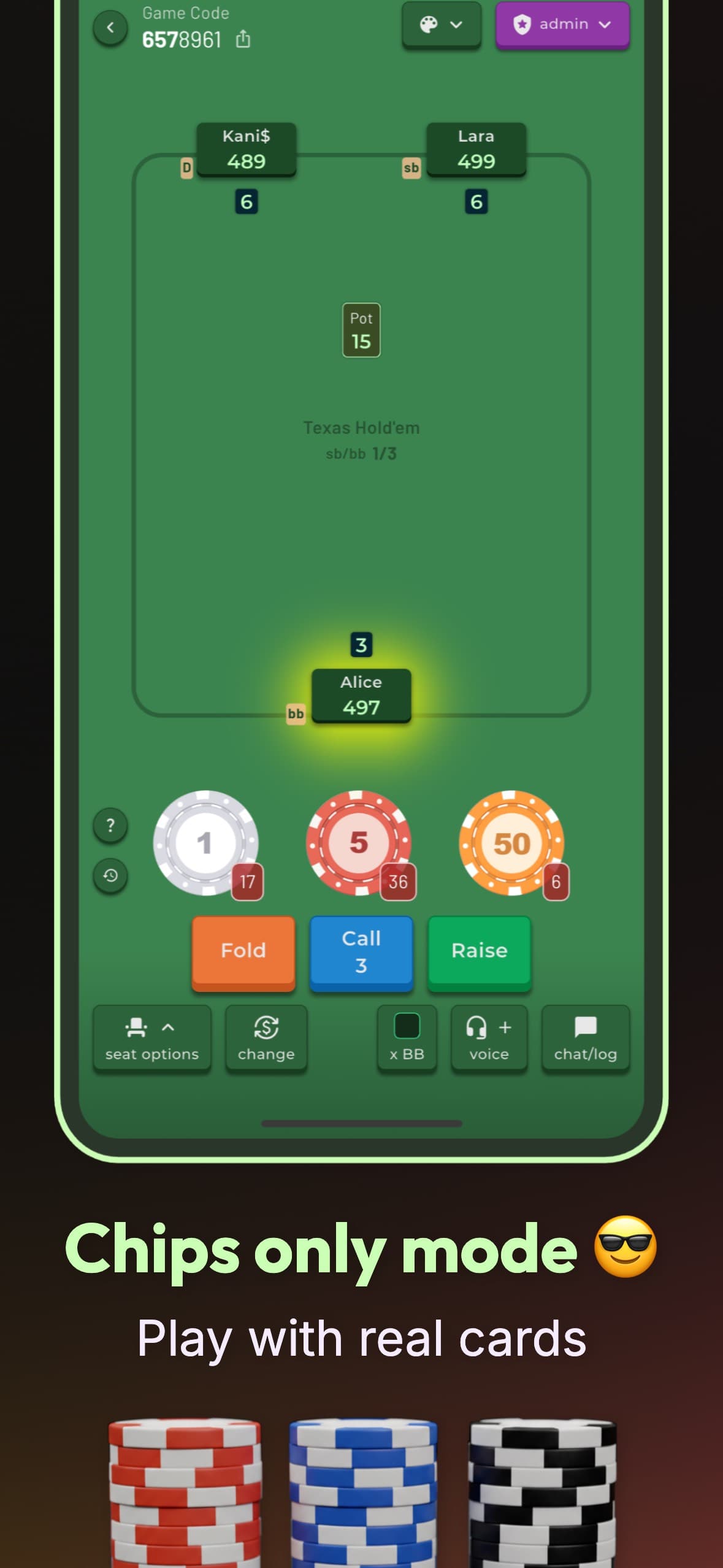 Poker 4 Friends: Chips of Fury screenshot 4 - screenshot