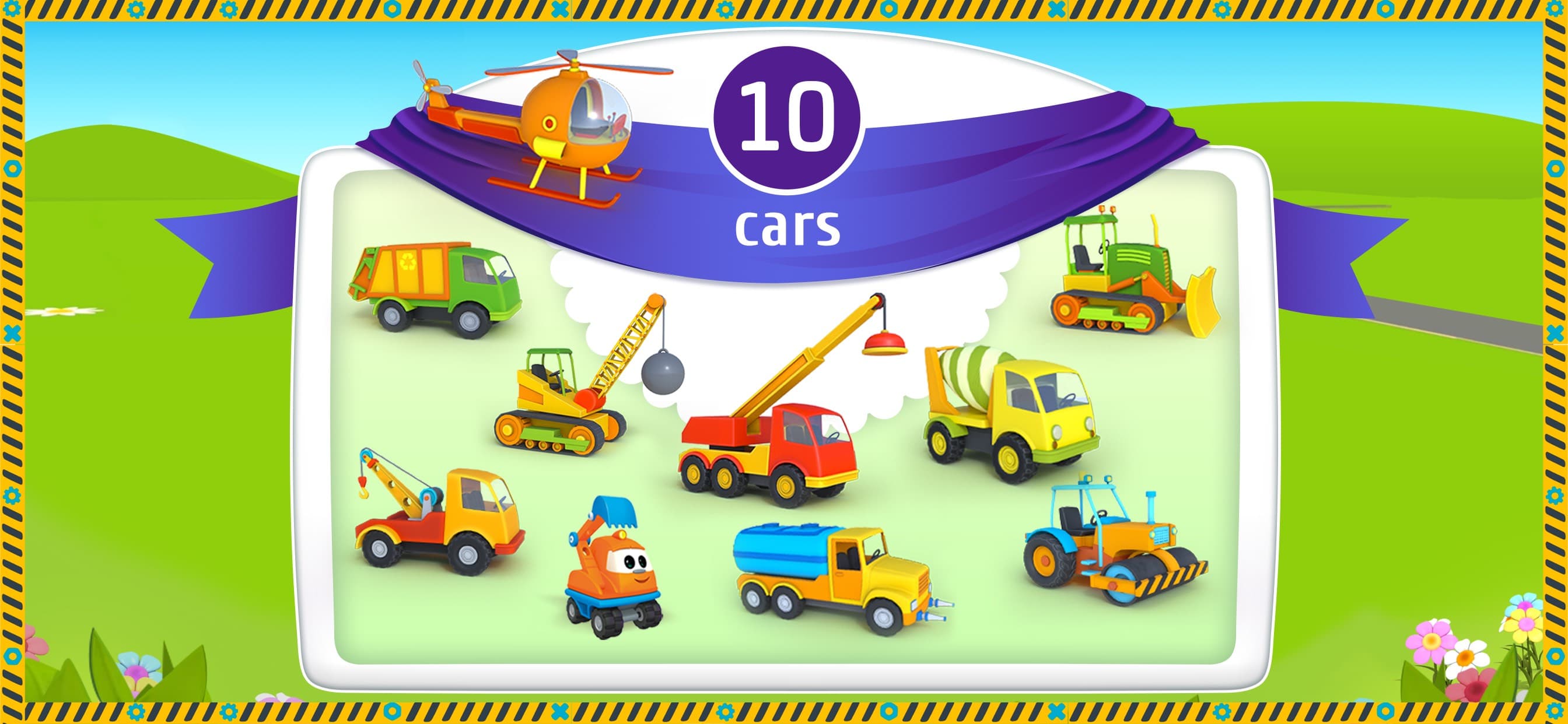 Leo the Truck and Cars Game screenshot 1 - screenshot