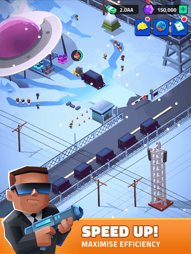 Idle Area 51 screenshot 9 - screenshot