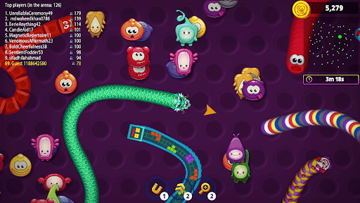 Worms Zone .io - Hungry Snake screenshot 5 - screenshot