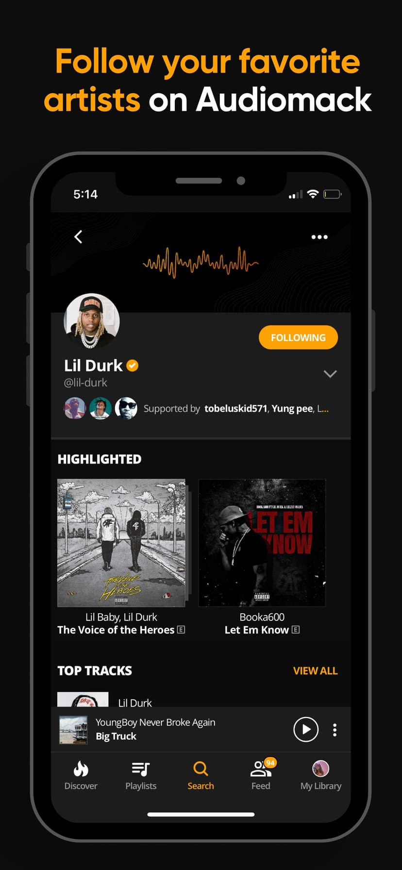 Audiomack - Play Music Offline screenshot 5 - screenshot