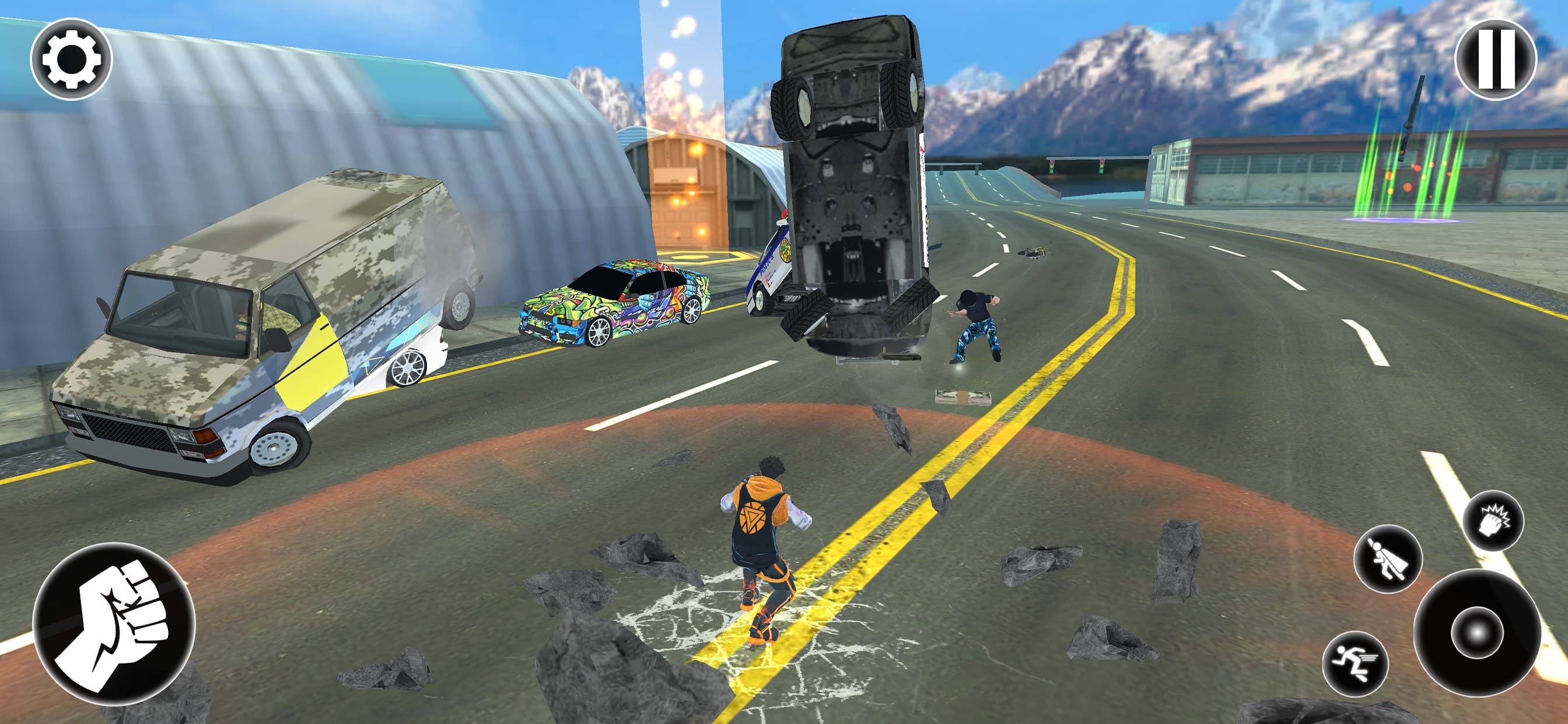 Spider Games Miami Rope Hero screenshot 4 - screenshot