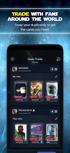 Star Wars Card Trader by Topps screenshot 3 - screenshot