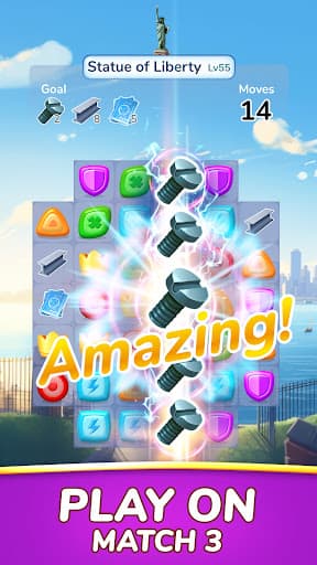 Monument Master: Match 3 Games screenshot 3 - screenshot
