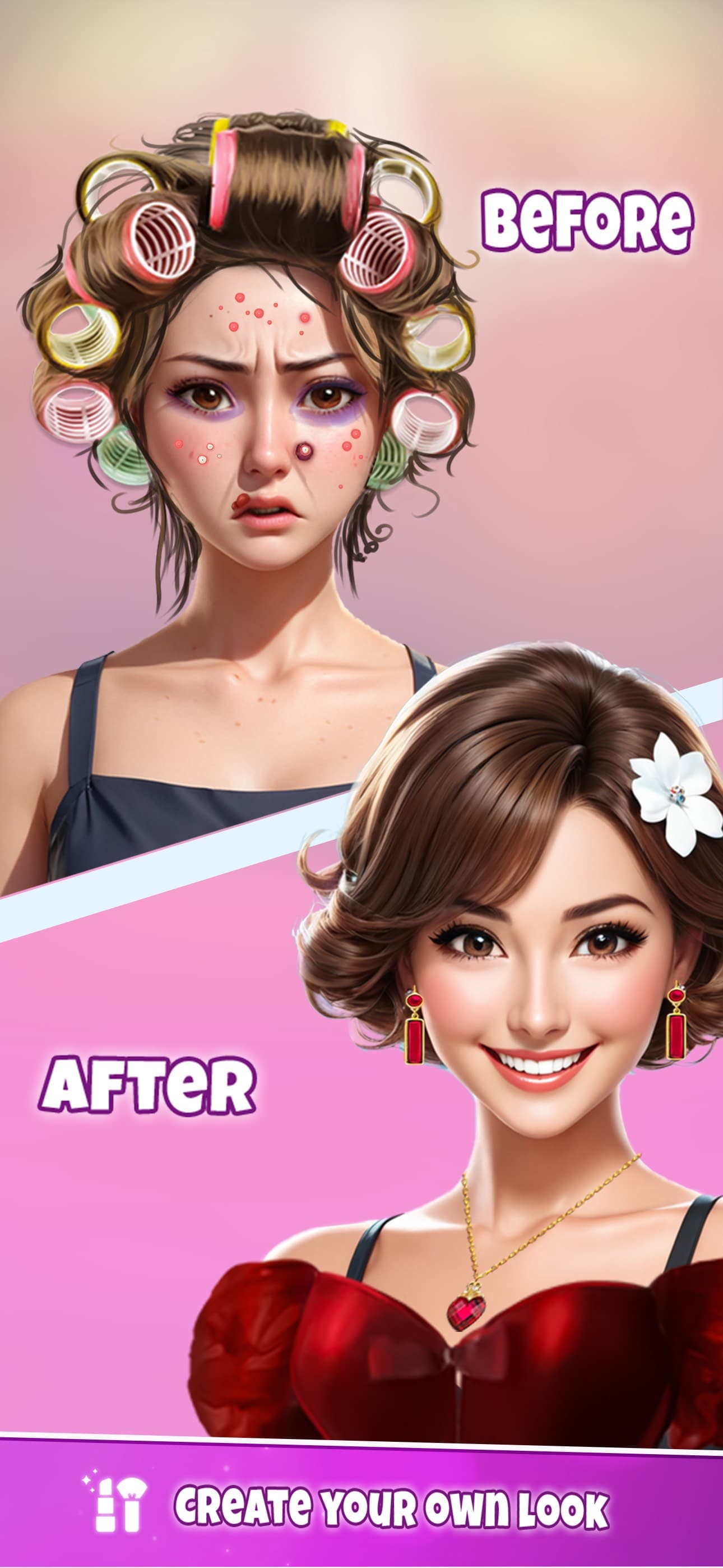 Makeup Game - Fashion Makeover screenshot 2 - screenshot
