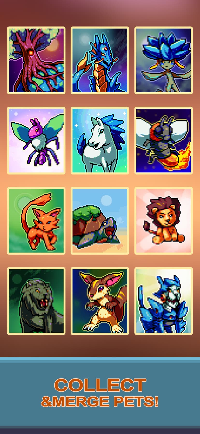 Idle Pixel Heroes: Idle Merge screenshot 3 - screenshot