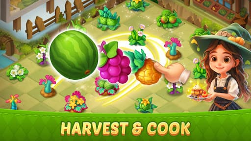 Merge Witches: Magic Puzzle screenshot 3 - screenshot
