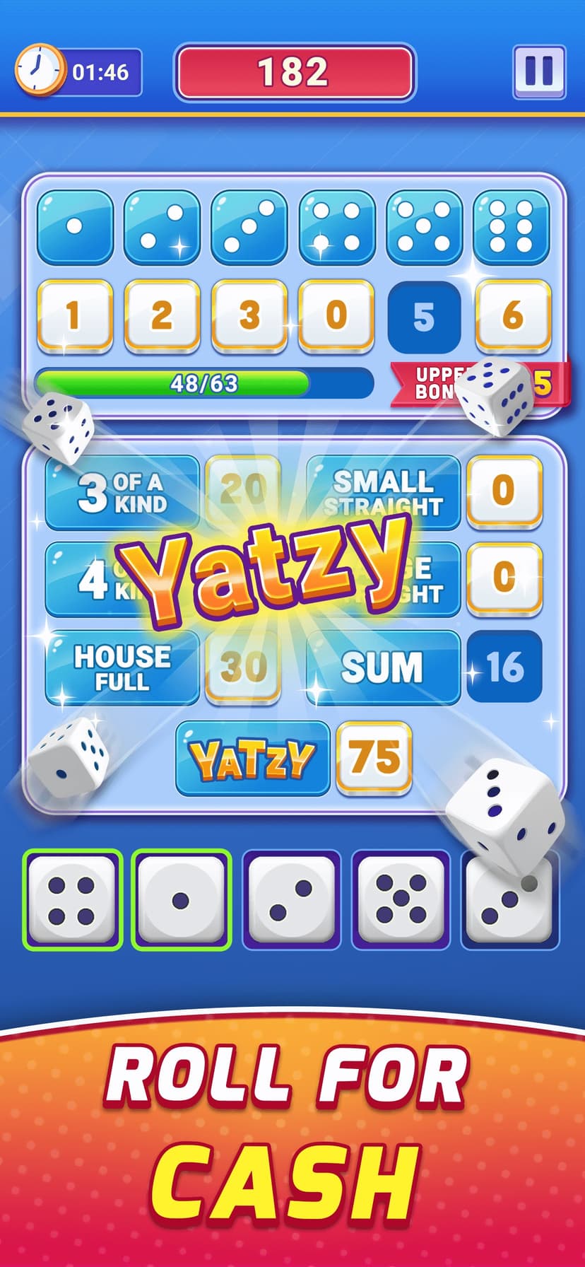 Yatzy Clash - Win Real Cash screenshot 2 - screenshot