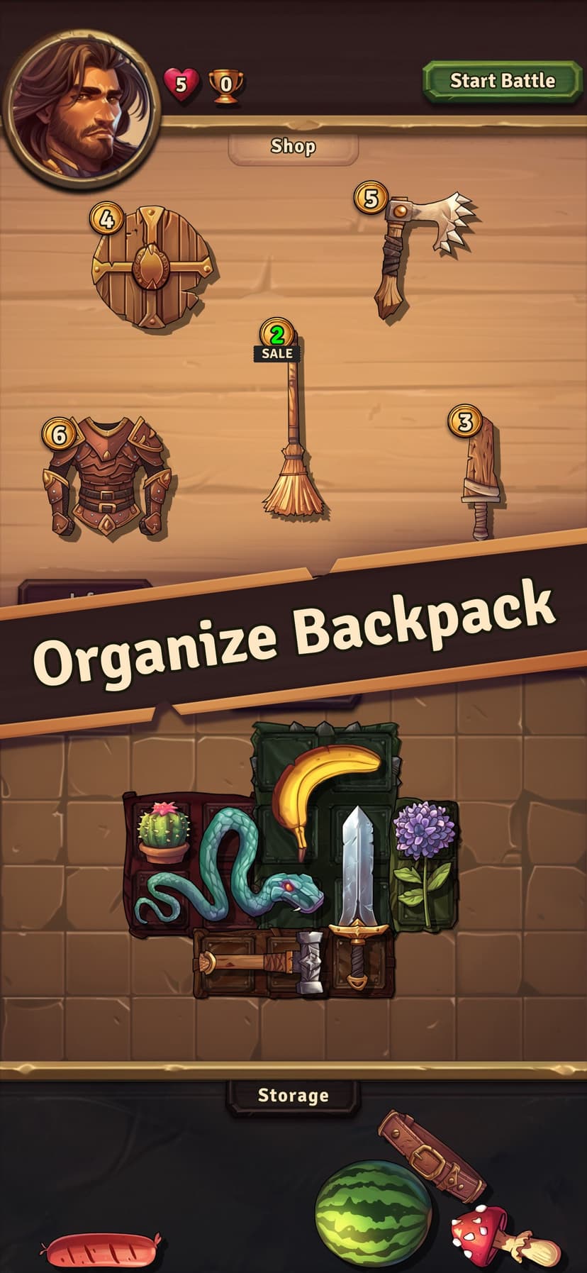 Backpack Brawl — Hero Battles screenshot 2 - screenshot