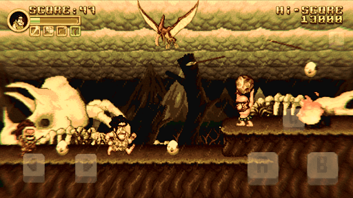 Dino adventure game offline 2d screenshot 2 - screenshot