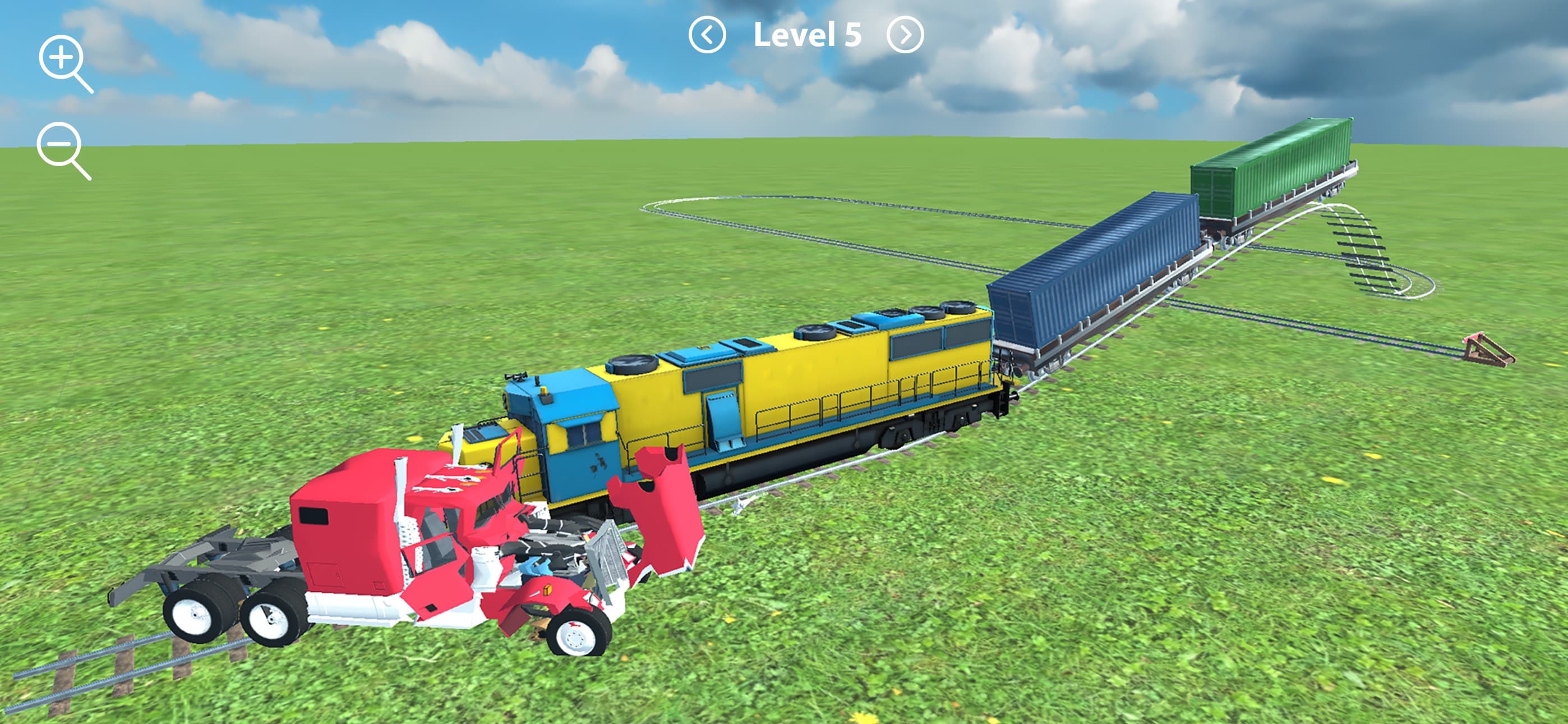 Train vs cars. Subway express screenshot 2 - screenshot