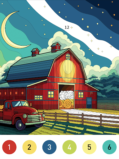 Nostalgia Color by number game screenshot 9 - screenshot
