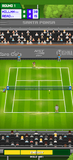 Retro Slam Tennis screenshot 1 - screenshot