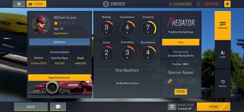Motorsport Manager Mobile 2 screenshot 5 - screenshot