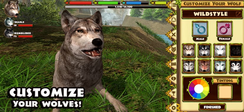 Ultimate Wolf Simulator screenshot 3 - screenshot