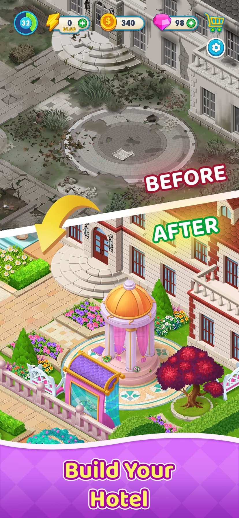 Mystery Inn: Merge Adventure screenshot 4 - screenshot