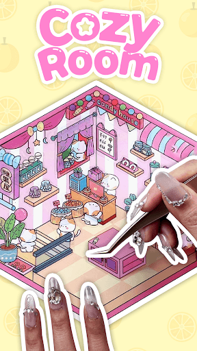 Cozy Room-Sticker Games screenshot 1 - screenshot