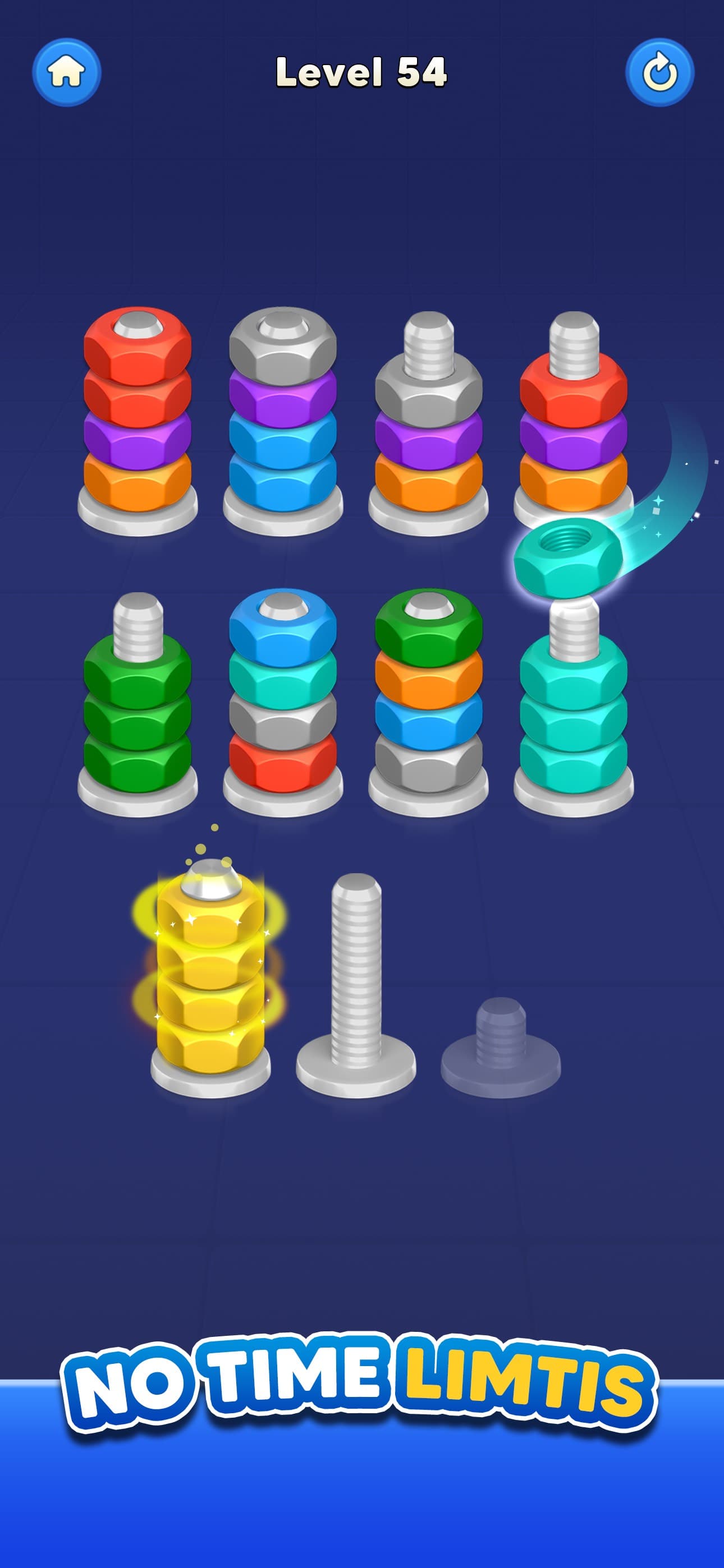 Nut Sort: Color Sort Master screenshot 1 - screenshot