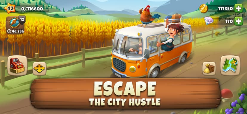 Sunrise Village Adventure Game screenshot 1 - screenshot