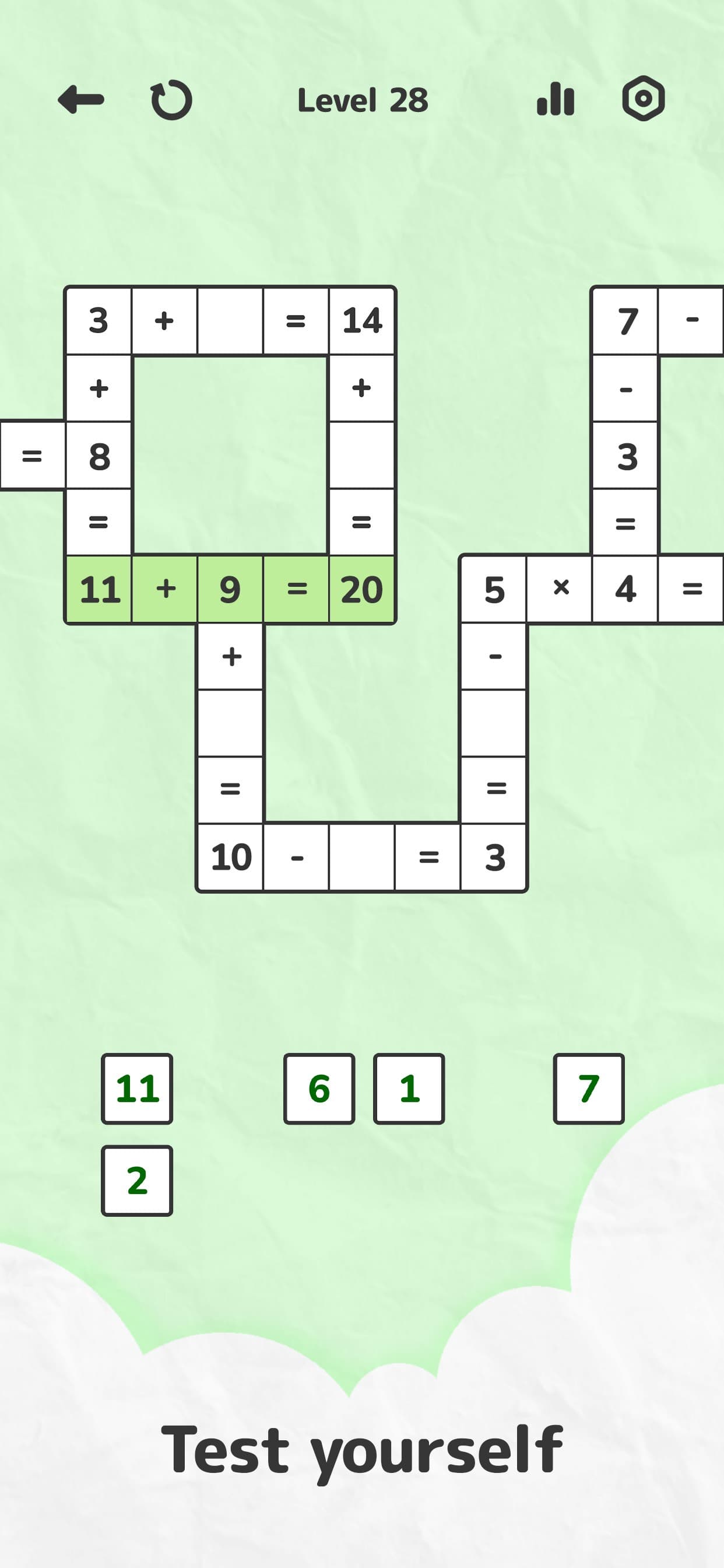 Math Crossword — Number Puzzle screenshot 2 - screenshot