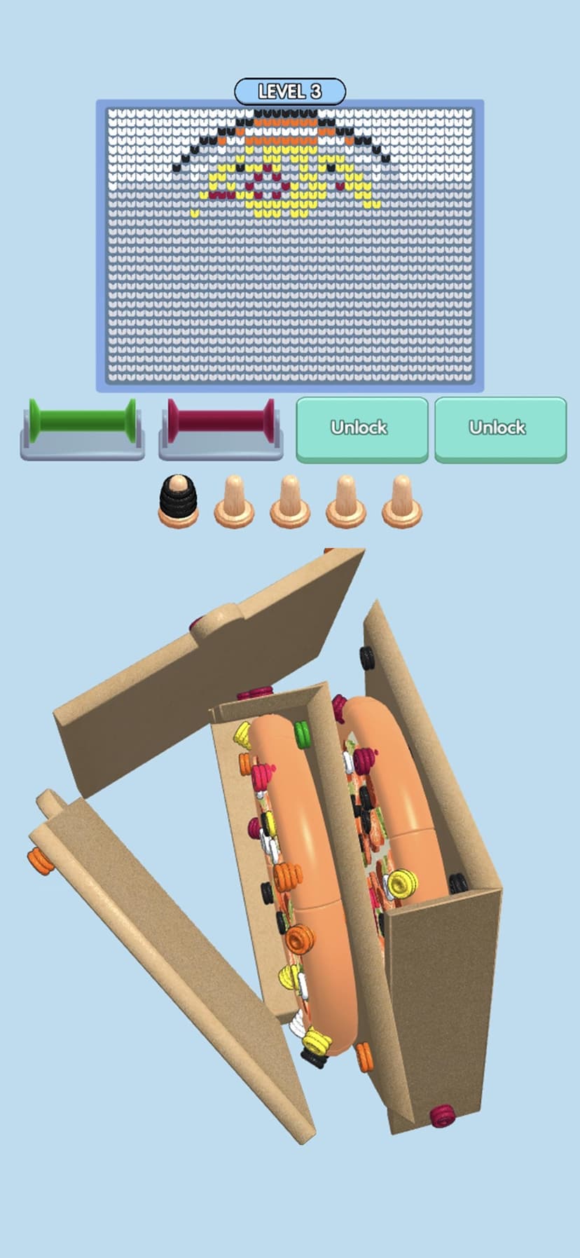 Wool Master 3D - Thread Sort screenshot 9 - screenshot