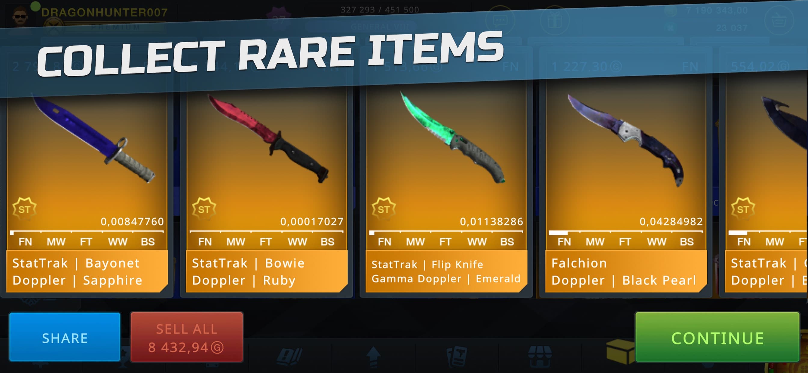Case Chase Clicker: CSGO Skins screenshot 3 - screenshot