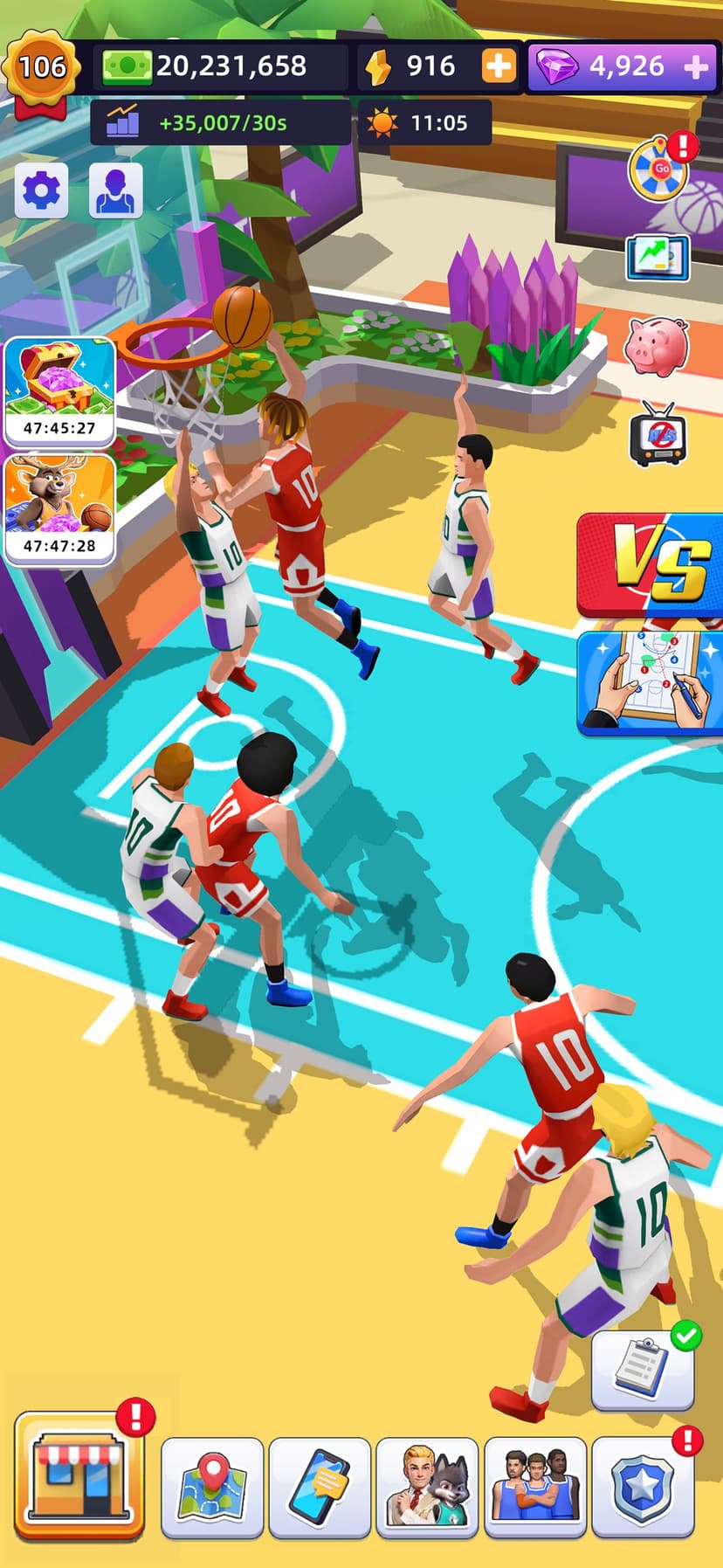 Idle Basketball Arena Tycoon screenshot 5 - screenshot