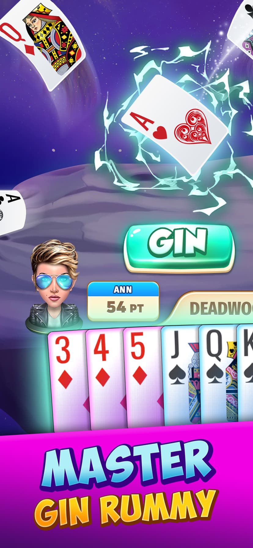 Gin Rummy Stars - Card Game screenshot 1 - screenshot
