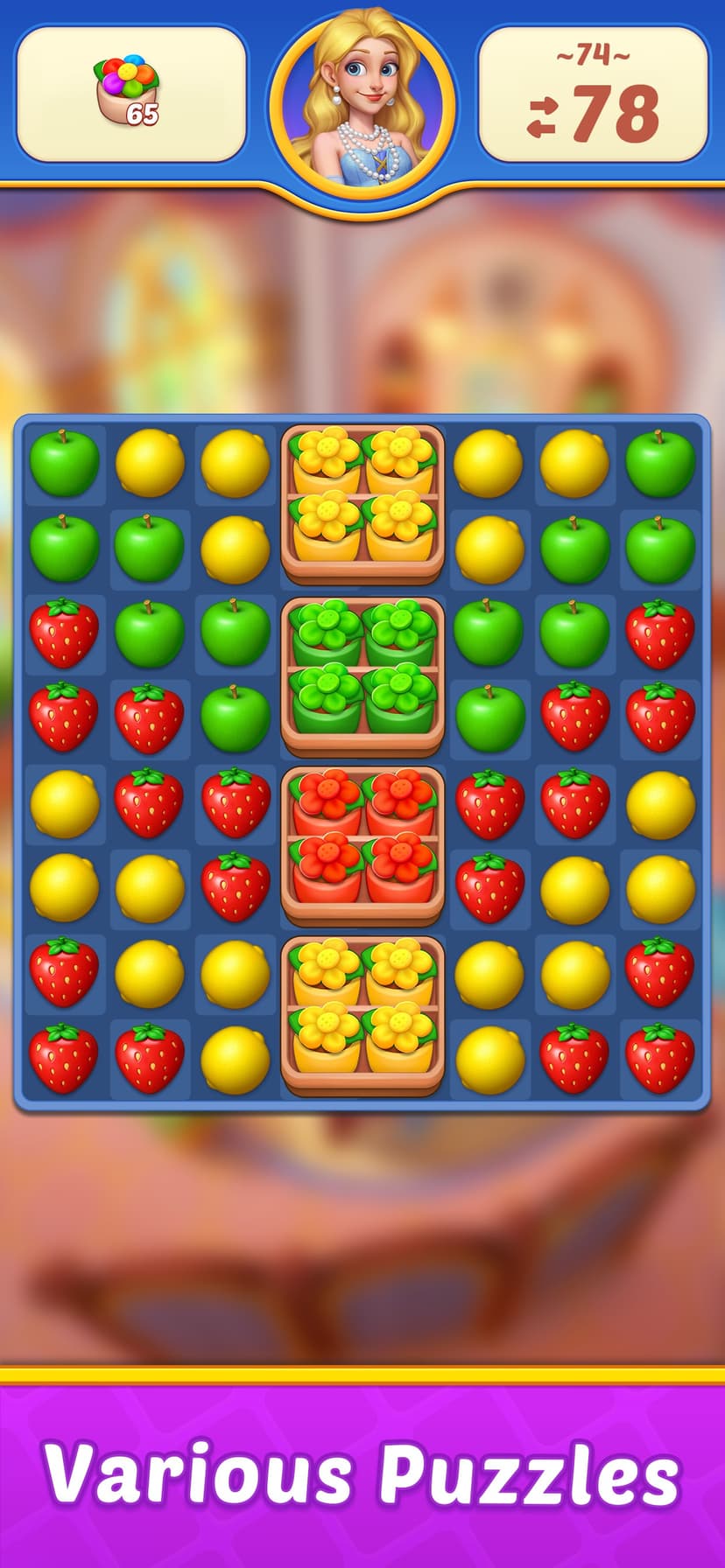 Fruit Diary 2: Match 3 Offline screenshot 8 - screenshot