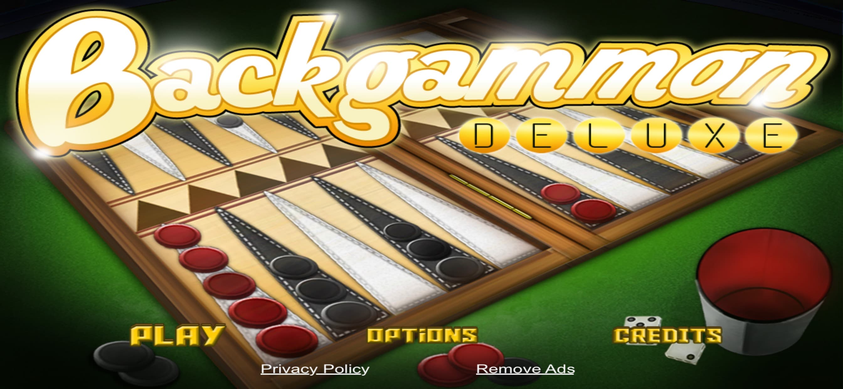 Backgammon Deluxe Go screenshot 1 - screenshot